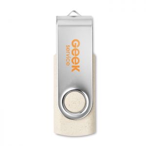 USB personalizable con clip metlico de 16GB