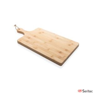 Tabla rectangular de bamb personalizada