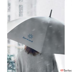 Paraguas altamente reflectante publicitario