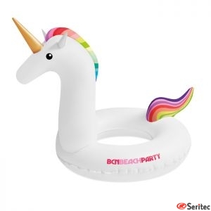 Flotador unicornio inflable personalizable