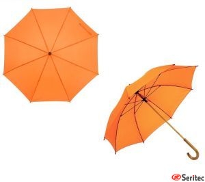 Paraguas de colores publicitarios